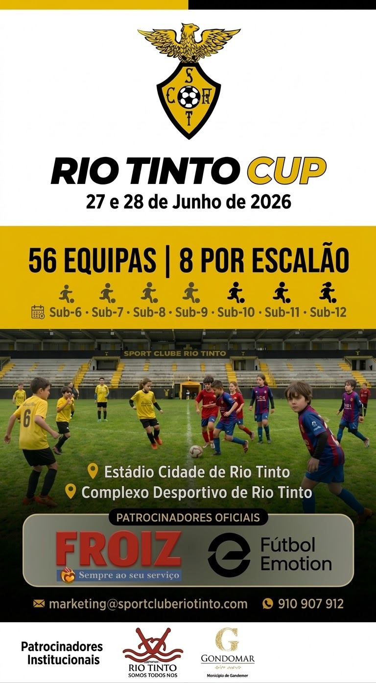 Cartaz Oficial Rio Tinto Cup 2026