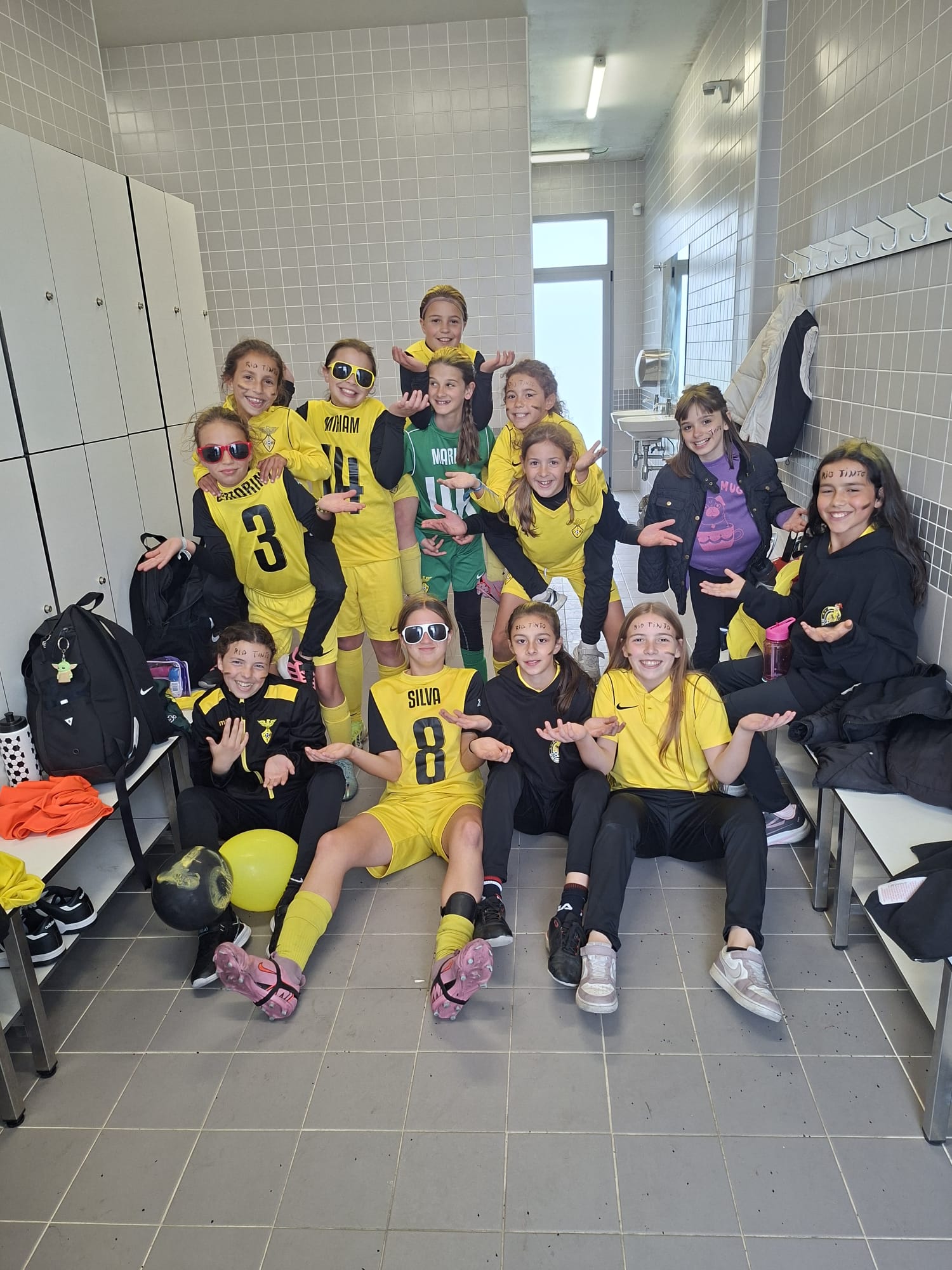 S.C. Rio Tinto Sub-11 Campeãs